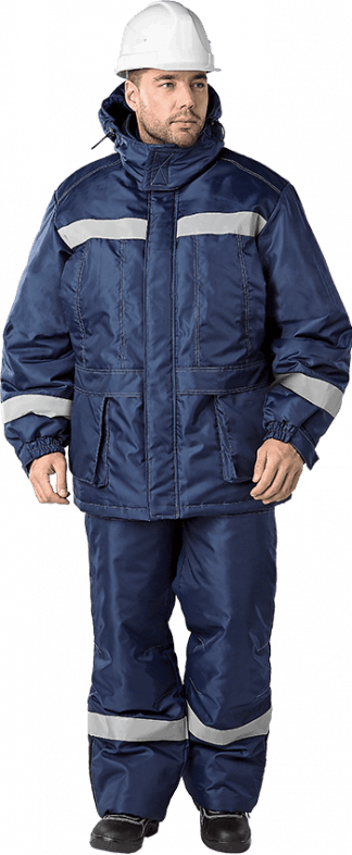 Костюм ПЕТРОЛЕУМ утепленный, т/синий – 1