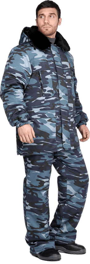 Костюм ГОРОД зимний, КМФ серый – 1