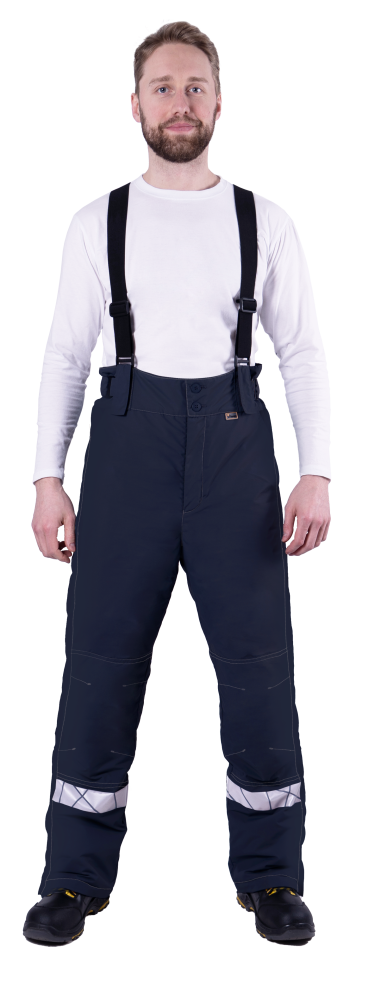 Брюки ХАЙ-ТЕК SAFETY зимние, синие – 1