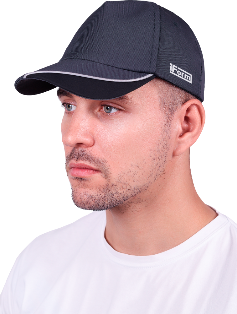 Бейсболка IFORM, т.серый-черный Импорт – 1